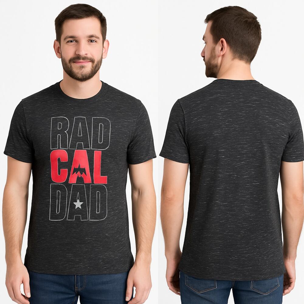 NWT Leisure Lounge “Rad Cal Dad” Graphic Tee – Size Small